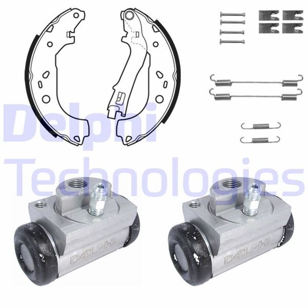 FREN PABUÇ KİTİ ARKA FIAT DOBLO. DOBLO CARGO. IDEA. LANCIA MUSA 10/01>