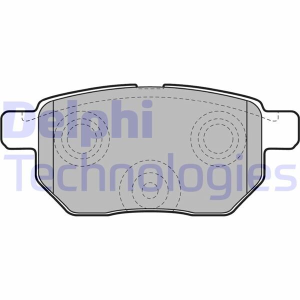 FREN BALATASI ARKA LEXUS CT 200H / TOYOTA AURİS. COROLLA. İQ. PRİUS. URBAN CRUİSER. YARİS 08/05>