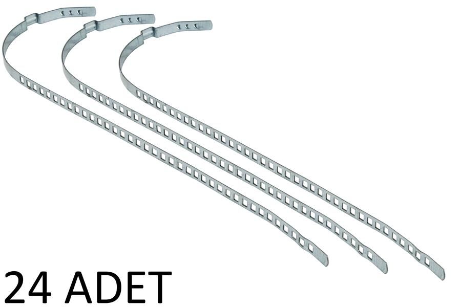 AKS KÖRÜK KELEPÇESİ UNİVERSAL 7mm UZUN PKT 24 LÜK PASLANMAZ GALVENİZLİ SAÇ