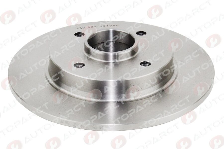 ARKA FREN AYNASI PEUGEOT P308 07>14 CITROEN C4 09>16 DS4 16>18 249x9x4DL RULMANSIZ | OEM:4249.66-4249.65