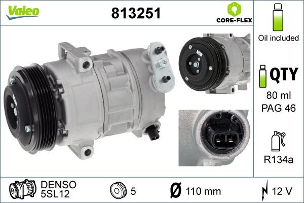 KLİMA KOMPRESÖRÜ CORSA D-CORSA E-MERIVA A S07-X15 1.6 Turbo A16LES-B16LER | OEM:6854092-55702661-6854103