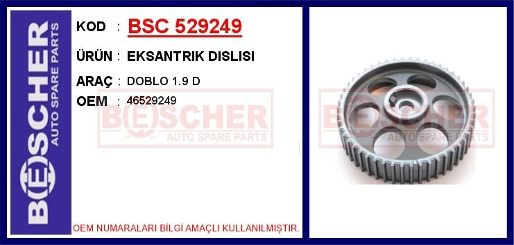 EKSANTRIK DISLISI DOBLO 1.9 D | OEM:46529249