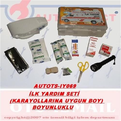 İLK YARDIM SETİ KARAYOLLARINA UYGUN BOY BOYUNLUKLU HIRDAVAT | OEM:GZD111113