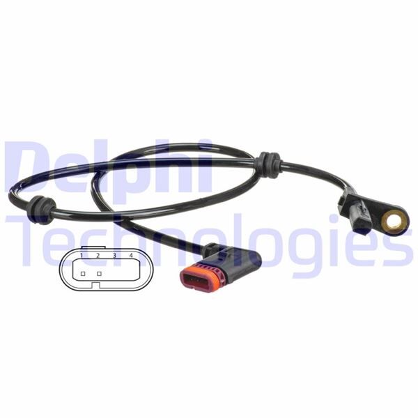 ABS SENSORU ARKA MERCEDES S-CLASS W221 C216 09>13 | OEM:A2215400917