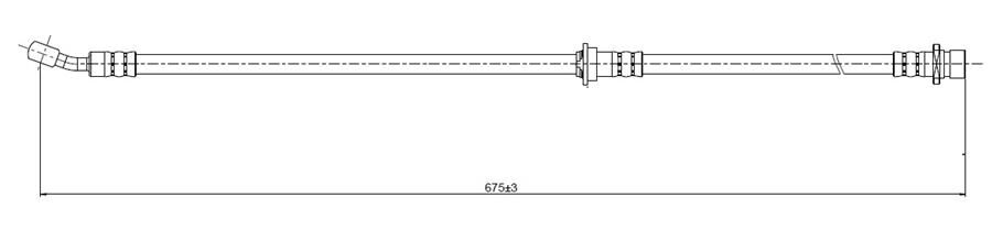 FREN HORTUMU ön Legend 3.5 i V6 24V 98-. | OEM:01465SZ3000