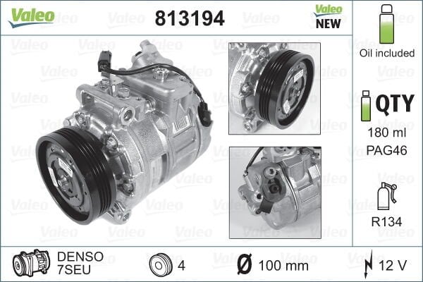 KOMPRESÖR BMW 5 E60 | OEM:64509174802-64526917859-64526983098