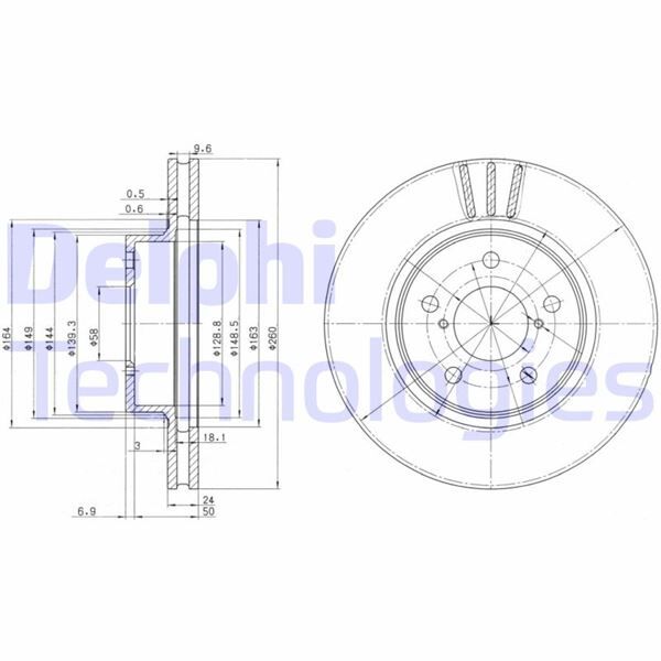 FREN DİSKİ ÇİFTLİ PAKET . DELİKLİ ÖN SUBARU IMPREZA. LEGACY 01/1990 > | OEM:26300AE040-26300AE090-26310AA021