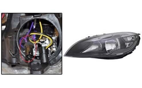 20-G076-05-2B V.V40 ÖN FAR EL.MOTOR.SİN.KABLOLU LH.12- | OEM:31283326