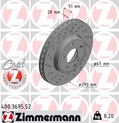 FREN DISKI ON MERCEDES W176 W246 C117 X117 X156 | OEM:A2464212412