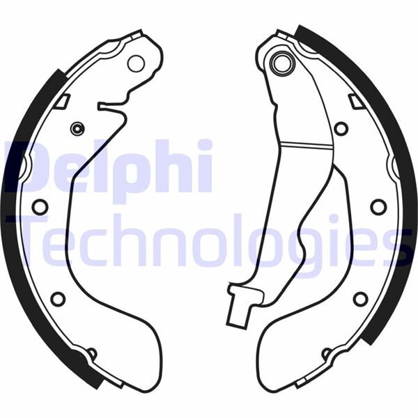 ARKA FREN PABUÇ BALATA CHEVROLET AVEO 08>11> KALOS 1.2-1.4 05> SPARK 10> | OEM:95145057-95017074-96473229-93740252