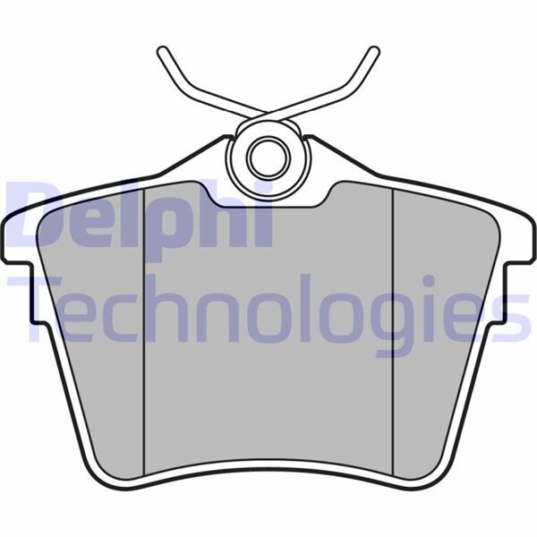 ARKA FREN BALATASI PEUGEOT P407 1.6 HDI 1.8-2.0 04> 607 00> CITROEN C5 08> | OEM:4254.91-4252.79-4253.26-4254.04