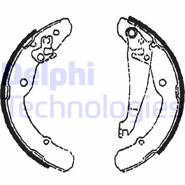 ARKA FREN KAMPANA BALATA OCTAVIA-CADDY 97-02 | OEM:1J0698525-1J0609528-1J0698525B