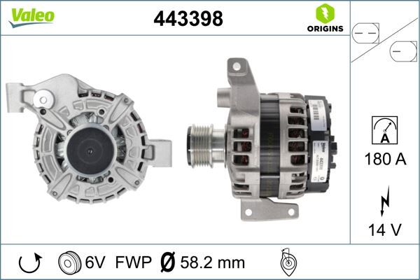 ALTERNATÖR JLR GROUP | OEM:125811006-125811034-125811091