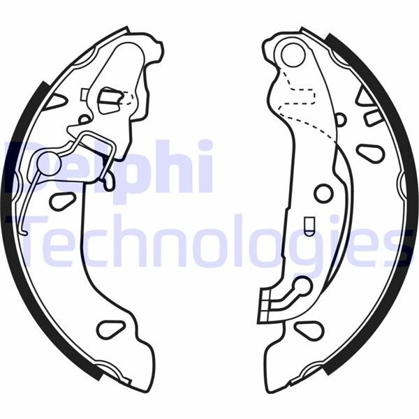 FREN PABUCU ARKA FORD FİESTA. FİESTA VAN. KA 02/00> | OEM:YS512200AB-1473062