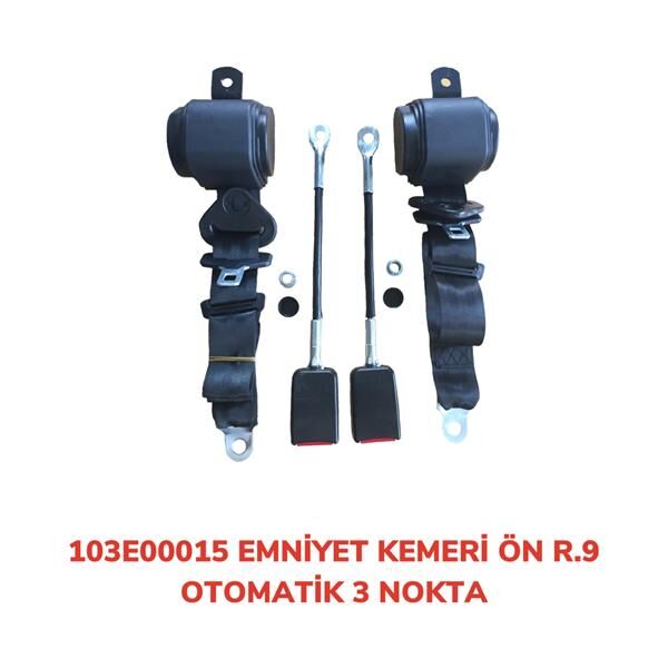 EMNİYET KEMERİ ÖN 3 NOKTA OTOMATİK R9 | OEM:103E00015