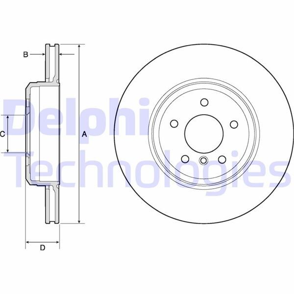 FREN DİSKİ ÇİFTLİ PAKET - BOYALI. DELİKLİ ARKA BMW 530. 535. 540. 545. 550. 635. 645. 650 12/2002 | OEM:34216763827
