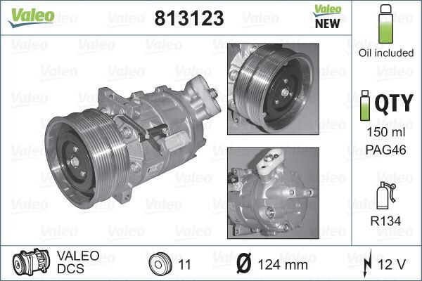 KLİMA KOMPRESÖRÜ ALFA ROMEO 159 05>11 1.9 JTD 2.4 JTD 12V 6 KANAL | OEM:60693332-71789099-71789101