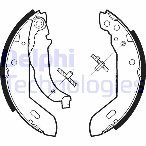 FREN PABUCU ARKA CITROEN XSARA. ZX / PEUGEOT 205. 205 VAN. 306. 306 VAN. 309 03/83>