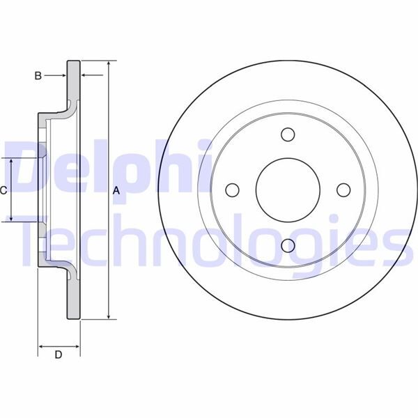 ARKA FREN DISK AYNA FIESTA 17> TAKIM | OEM:H1BC2A315AB-2096336