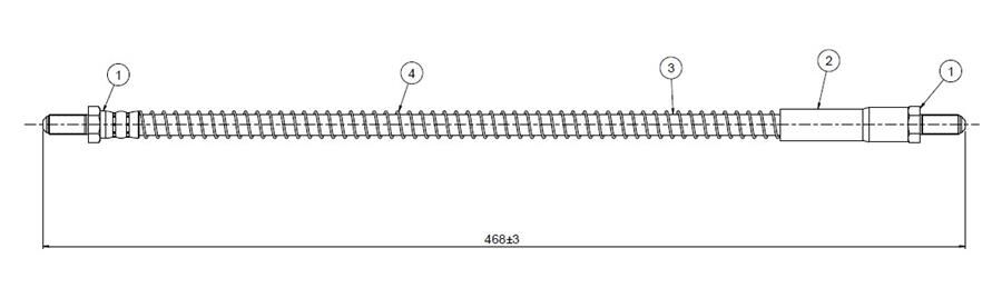 FREN HORTUMU ön Range Rover 81-91 | OEM:NRC4401