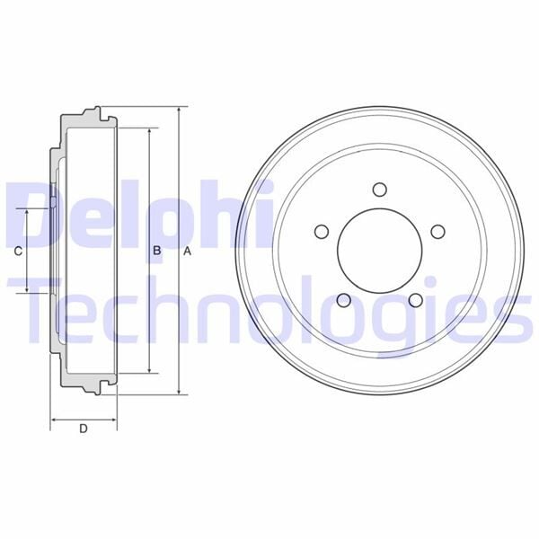 FREN KAMPANASI CHRYSLER-DODGE-HYUNDAI-JEEP-SEBRING-AVENGER-CALIBER-ILOADCARGO-COMPASS-PATRIOT | OEM:5105617AA-5105617AB-68032618AA