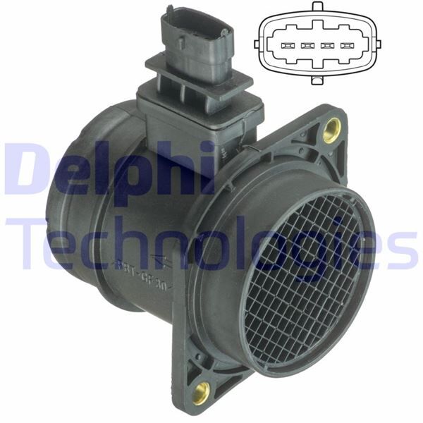 HAVA KÜTLE ÖLÇER DEBİMETRE FIAT DOBLO 05> GRANDE PUNTO 05>10 LİNEA 07> BRAVO II 07>14 ALFA ROMEO MITO 09> 147 05>10 1.3JTD 1.9JTD | OEM:55183650