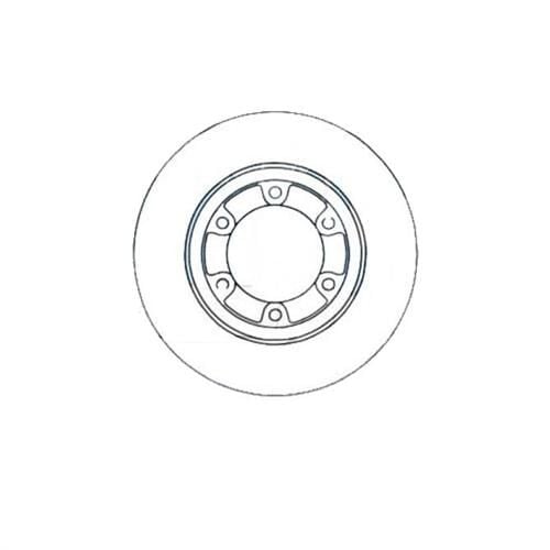 ÖN FREN AYNASI MAZDA PICK-UP B 2500 87-93 -PICK-UP E 2600 87> 272x22x6DLxHAVALI | OEM:UC8633251-UC8633251X