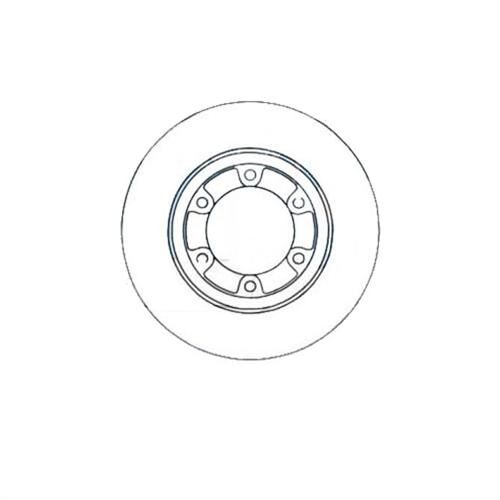 ÖN FREN AYNASI MAZDA PICK-UP B 2500 87-93 -PICK-UP E 2600 87> 272x22x6DLxHAVALI | OEM:UC8633251-UC8633251X