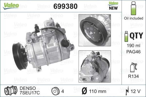 KOMPRESÖR AUDI A4 | OEM:4B0260805G-4B0260805K-4B0260805M