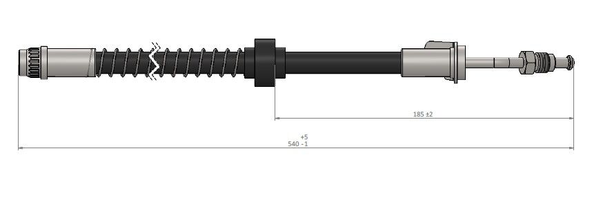 FREN HORTUMU ön Master II 00-.. | OEM:8200057462-8200673552