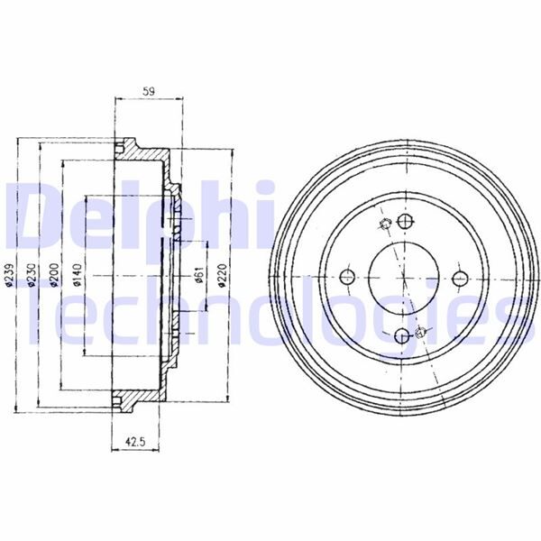 FREN KAMPANASI ARKA HONDA CİVİC 01/92>11/01