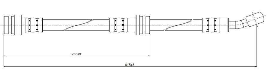 FREN HORTUMU ön Baleno 1.3. 1.6 95- | OEM:5158060G00