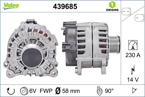 ALTERNATÖR VAG TUAREG P.CAYENNE V6 TDI | OEM:03H903023D-03H903023D-03H903023D