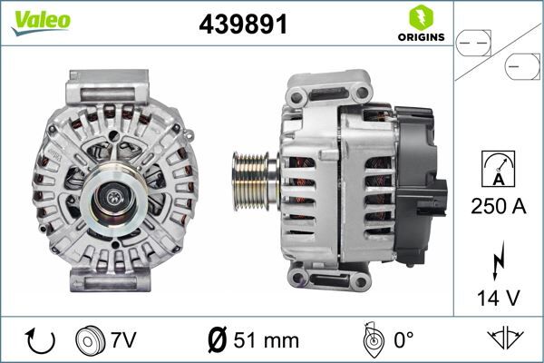 ALTERNATÖR DAIMLER | OEM:A0009060903-9060903