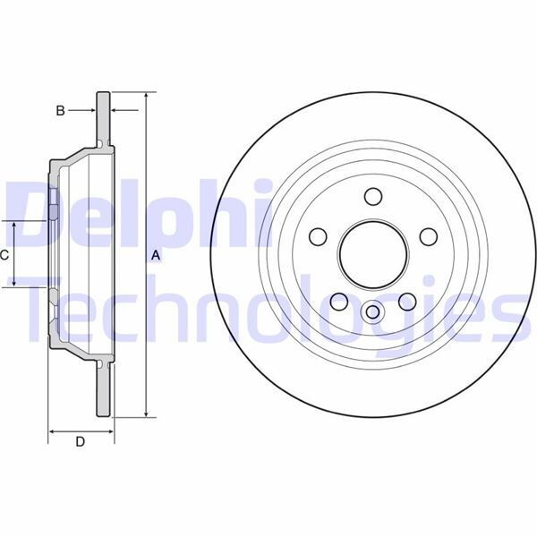 FREN DİSKİ ÇİFTLİ PAKET - BOYALI. DELİKSİZ ARKA LAND ROVER FREELANDER 02/2006 > | OEM:LR039935