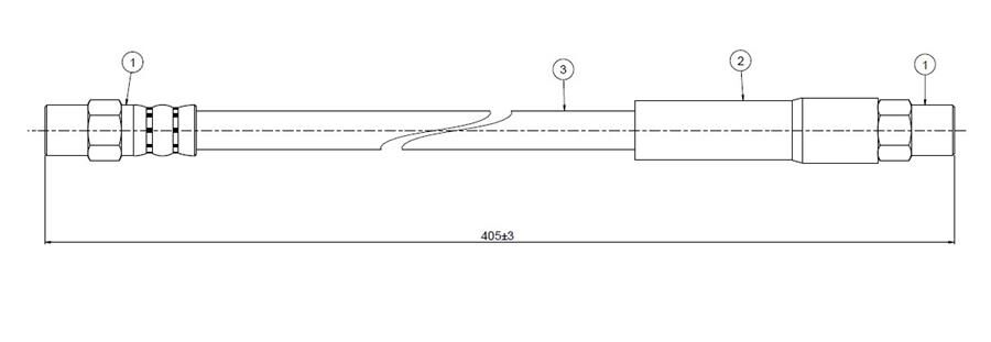 FREN HORTUMU ön Transporter 79-85 | OEM:251611775-251611775A