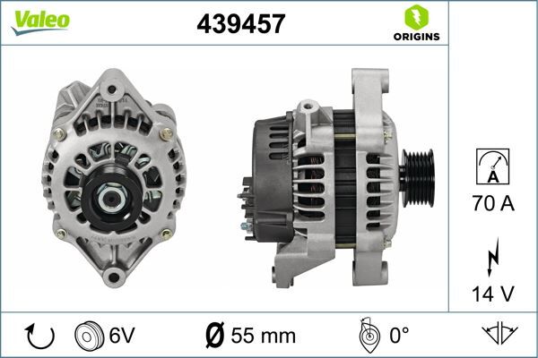ALTERNATÖR OPEL | OEM:6204008-3493847-90443930