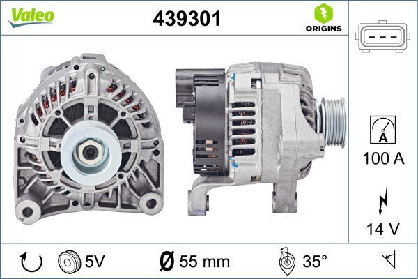ALTERNATÖR ROVER | OEM:GNU2562-YLE000260-YLE102500L