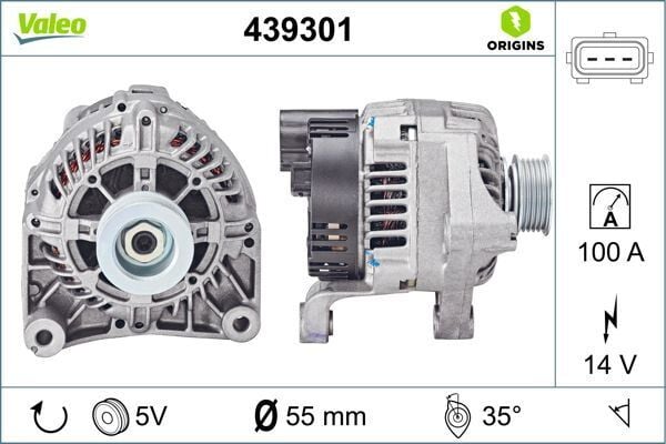 ALTERNATÖR ROVER | OEM:GNU2562-YLE000260-YLE102500L