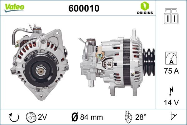 ALTERNATÖR HYUNDA H1 | OEM:37300-42457-37300