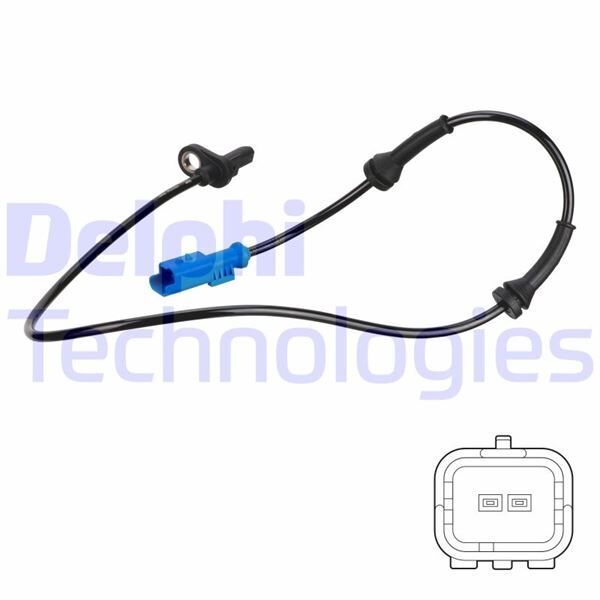 ABS DEVİR SENSÖRÜ ARKA CROSSLAND-P207-P208-P301-P2008-BIPPER-C-ELYSEE-C3 AIRCROSS-C3 II-III C4 CACTU S-NEMO-DS3 | OEM:9805066080-9805066580