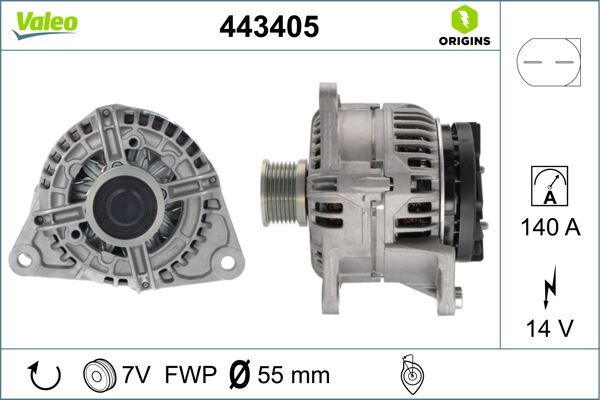 ALTERNATÖR MITSUBISHI | OEM:931927-5261561402-LRA04330-115151