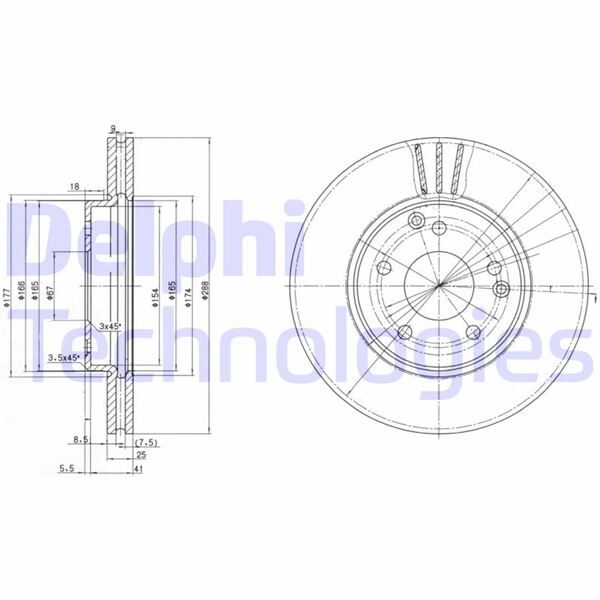 FREN DISKI ON MERCEDES W203 CL203 C209 W210 R170 | OEM:A2104212412