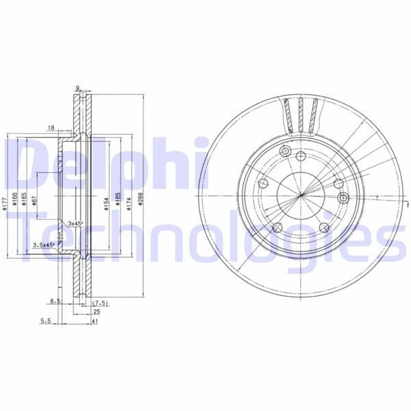 FREN DISKI ON MERCEDES W203 CL203 C209 W210 R170 | OEM:A2104212412
