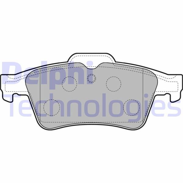 ARKA FREN BALATASI PEUGEOT P508 10>18 | OEM:1647875980-4254.A8-4254.39