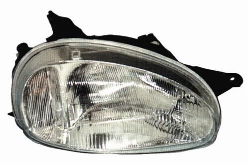 SAĞ FAR CORSA B-COMBO B 93>01 MANUEL-MOTORSUZ H4 | OEM:90444784