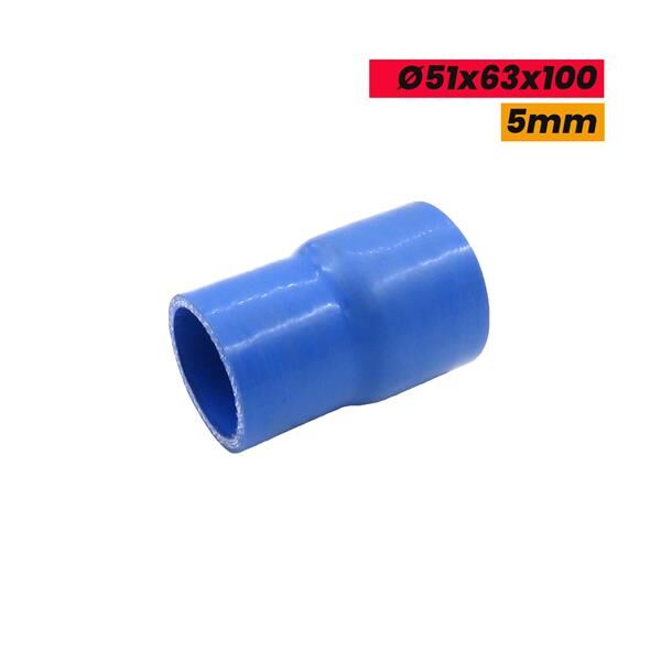 KONİK SİLİKON HORTUM 51x63x100 5mm