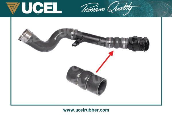 TURBOSARJ HORTUMU KUCUK RENAULT CLIO IV-CAPTUR-LOGAN II-SANDERO II-DOKKER-DUSTER K9K 1.5dCi . MERCEDES CITAN OM607 W415 | OEM:A4150900437-144602760R