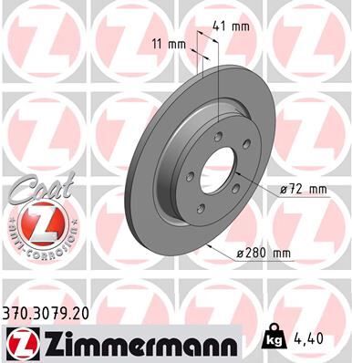 FREN DİSKİ ARKA PREMACY 2005-2005-3 2000 >5 2005 > 0986479C79-DF4420 | OEM:BP6Y26251B-BP6Y26251C-BP6Y26251D