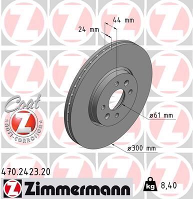 ÖN FREN DİSKİ RENAULT SC NIC II 03>08 GRAND SC NIC II 03>08 300x24x 4DELİK HAVALI | OEM:7701207798-7701207897-8201695231